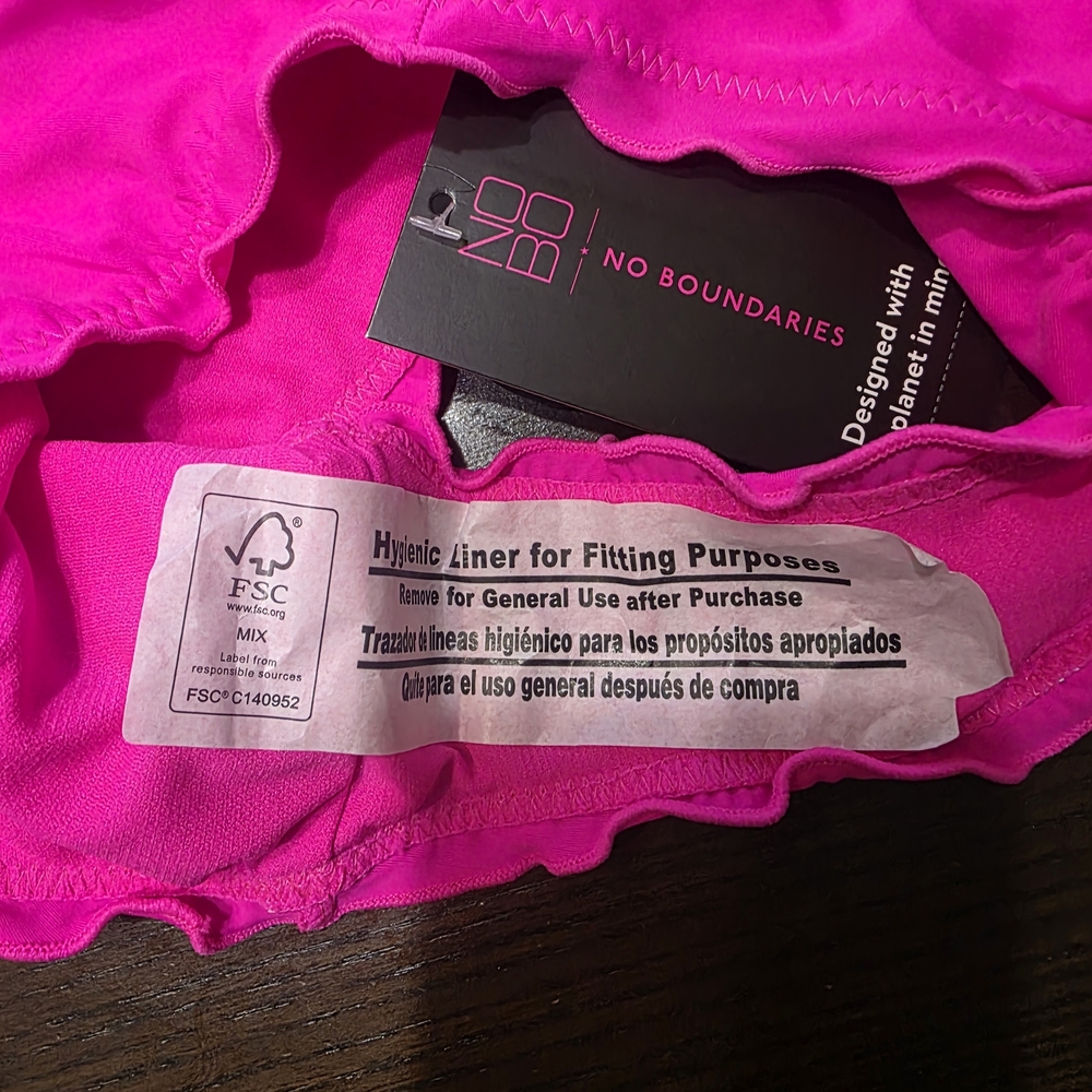 No Boundaries Hot Pink Swimwear - Picture 4 of 6